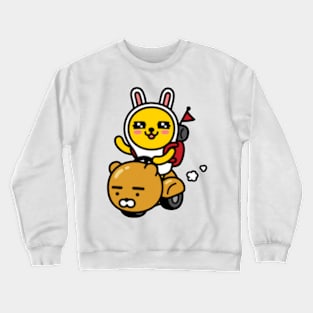 KakaoTalk Friends Muzi & Ryan Crewneck Sweatshirt